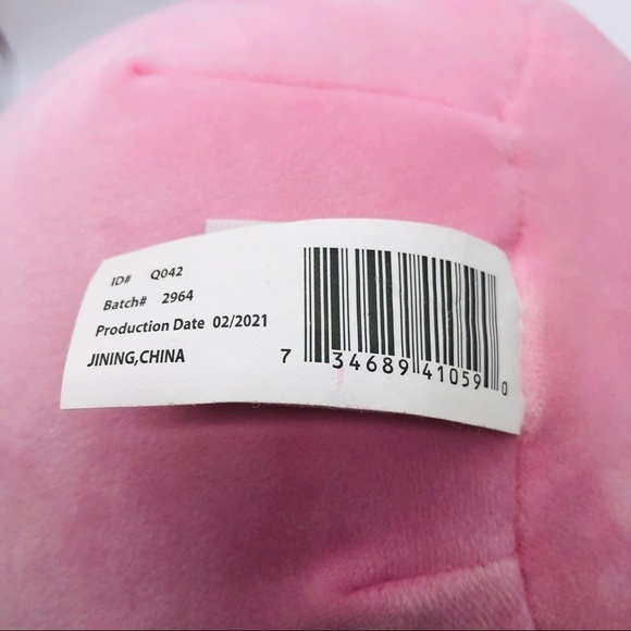 SQUISHMALLOWS - KIDS PINK AND PURPLE CRAB 9” HEIGHT - Picture 9 of 10